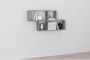 FMD Wandschap met 4 vakken betonkleurig en wit - Thumbnail 5