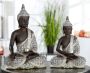GILDE Boeddhabeeld Boeddha Mangala bruin wit (1 stuk) - Thumbnail 2