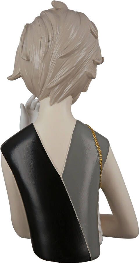 GILDE Decoratief figuur Figur Lady mit Handtasche (1 stuk)