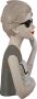 GILDE Decoratief figuur Figur Lady mit Handtasche (1 stuk) - Thumbnail 4