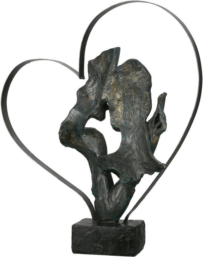GILDE Decoratief figuur Sculptuur Essential bronskleurig bruin (1 stuk)
