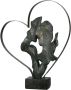 GILDE Decoratief figuur Sculptuur Essential bronskleurig bruin (1 stuk) - Thumbnail 2
