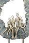 GILDE Decoratief figuur Sculptuur gezin (1 stuk) - Thumbnail 4