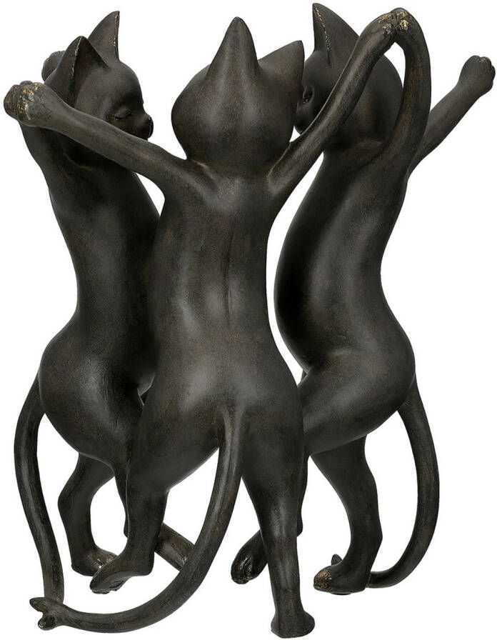 GILDE Dierfiguur Kat Gatto-Trio zwart (1 stuk)