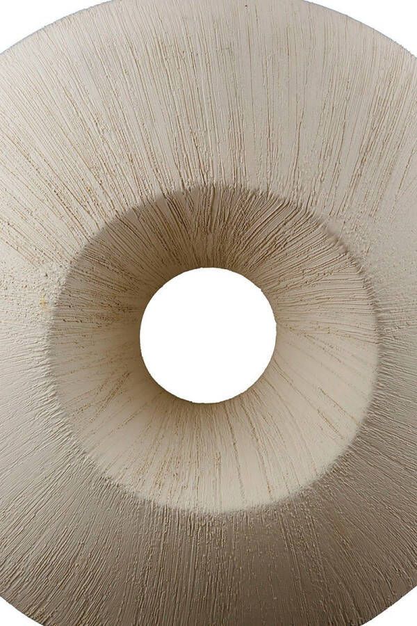 GILDE Tafelvaas Bologna decoratieve vaas van keramiek met gekrabde oppervlakstructuur (1 stuk)