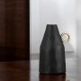 GILDE Tafelvaas Vaas Dora zwart H.31 cm (1 stuk) - Thumbnail 6