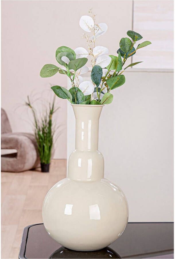 GILDE Tafelvaas Vaas Filu crème H.36 cm (1 stuk)