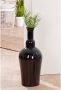 GILDE Vloervaas Vase Filu schwarz H.55 cm (1 stuk) - Thumbnail 2