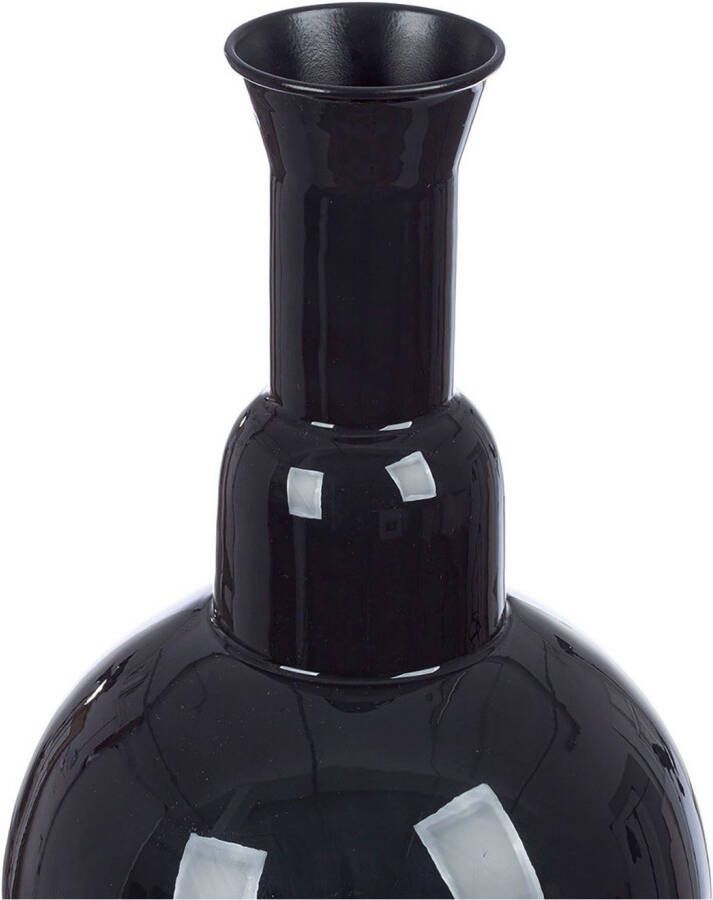 GILDE Vloervaas Vase Filu schwarz H.55 cm (1 stuk)