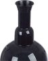 GILDE Vloervaas Vase Filu schwarz H.55 cm (1 stuk) - Thumbnail 3