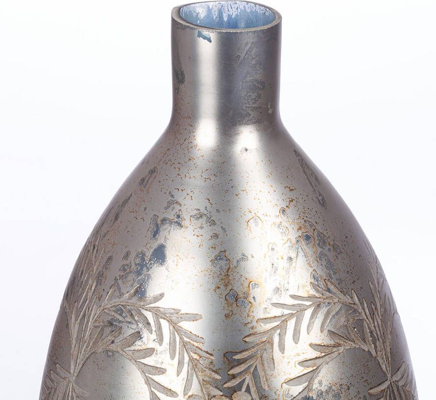 GILDE Vloervaas Vase Peso grau H.43 cm (1 stuk)