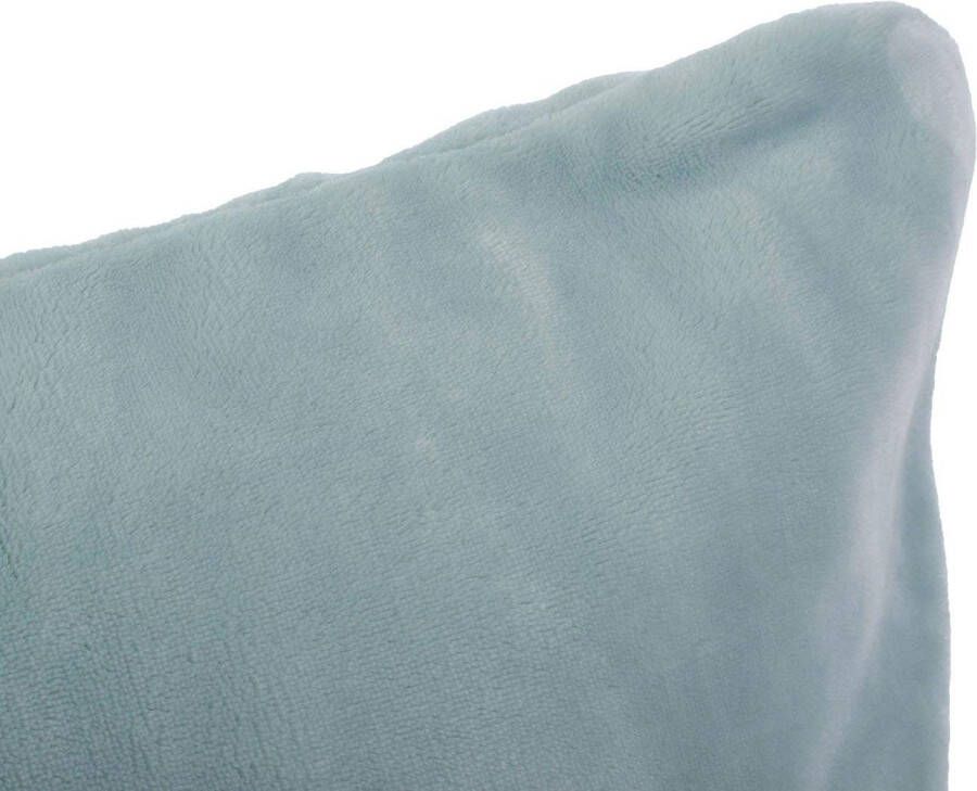 Gözze Sierkussen Premium Cashmere-Feeling kussen passend bij de premium deken met kasjmiertouch kussenovertrek met vulling (1 stuk)