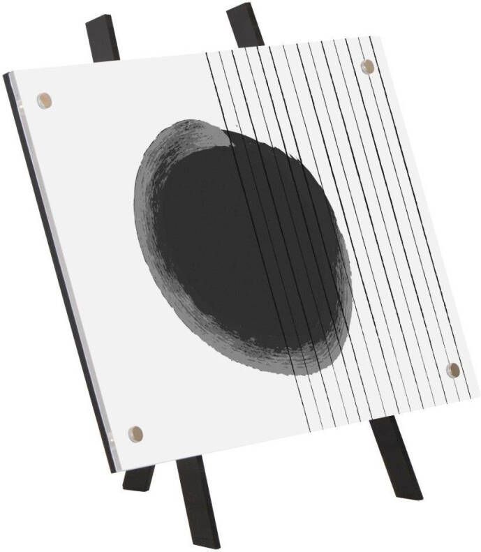 Hama Fotolijst "Arts" acryl breedteformaat zwart 13x18 cm