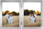 Hama Fotolijstje Fotolijst 10x15 cm voor 2 foto's om op te hangen en te plaatsen zilver (1 stuk) - Thumbnail 4