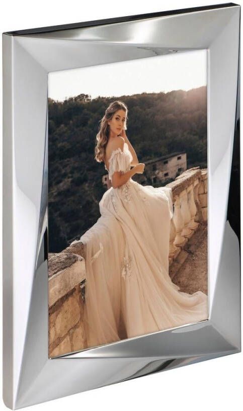 Hama Fotolijstje Fotolijst 13 x 18 cm voor 1 foto om op te hangen en te plaatsen zilver (1 stuk)
