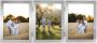 Hama Fotolijstje Fotolijst 13x18 cm voor 3 foto's om op te hangen en te plaatsen zilver (1 stuk) - Thumbnail 4