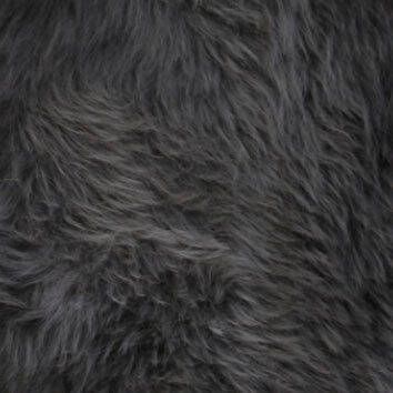 Heitmann Felle Stoelkussen Lamsvacht ronde zitkussen Ø 45 cm echt lamsvacht wasbaar ook als 2- of 4-delige set (1 stuk)