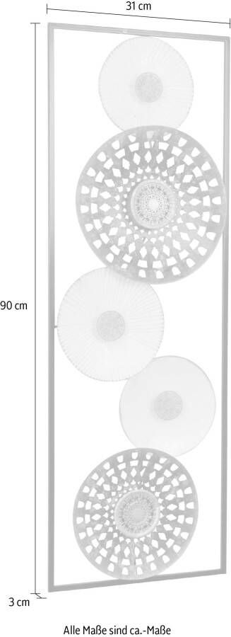HOFMANN LIVING AND MORE Sierobject voor aan de wand Afmeting (bxdxh): 31x3x90 cm