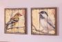 HOFMANN LIVING AND MORE Wanddecoratie Vogel Dierenmotief (set 2 stuks) (set) - Thumbnail 6