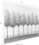 Home affaire Artprint op linnen Trees Motief bomen 120x80 cm woonkamer - Thumbnail 5
