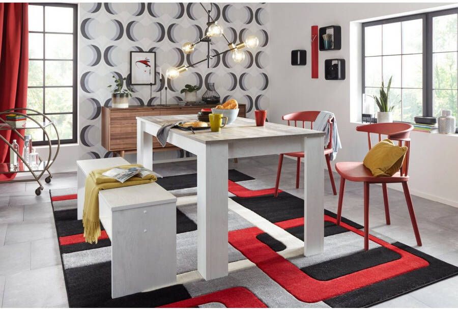 Home affaire Decoratief wandrek Decoratief rek wanddecoratie retro (set 3-delig)