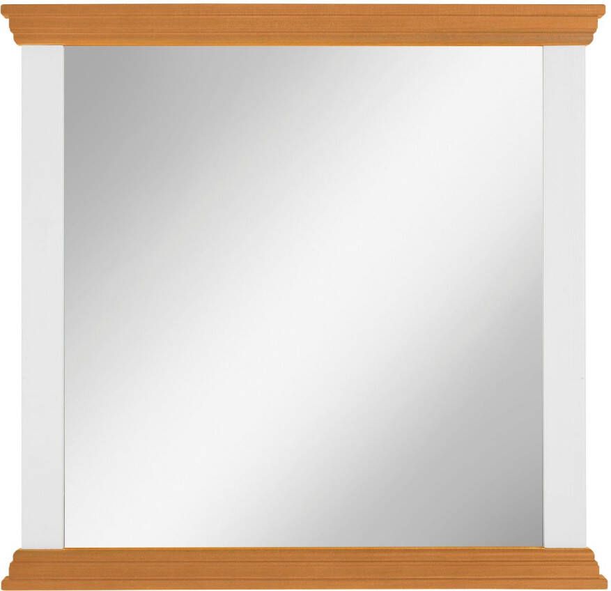 Home affaire Garderobespiegel Basilico Frame van massief grenen FSC breedte 86 cm