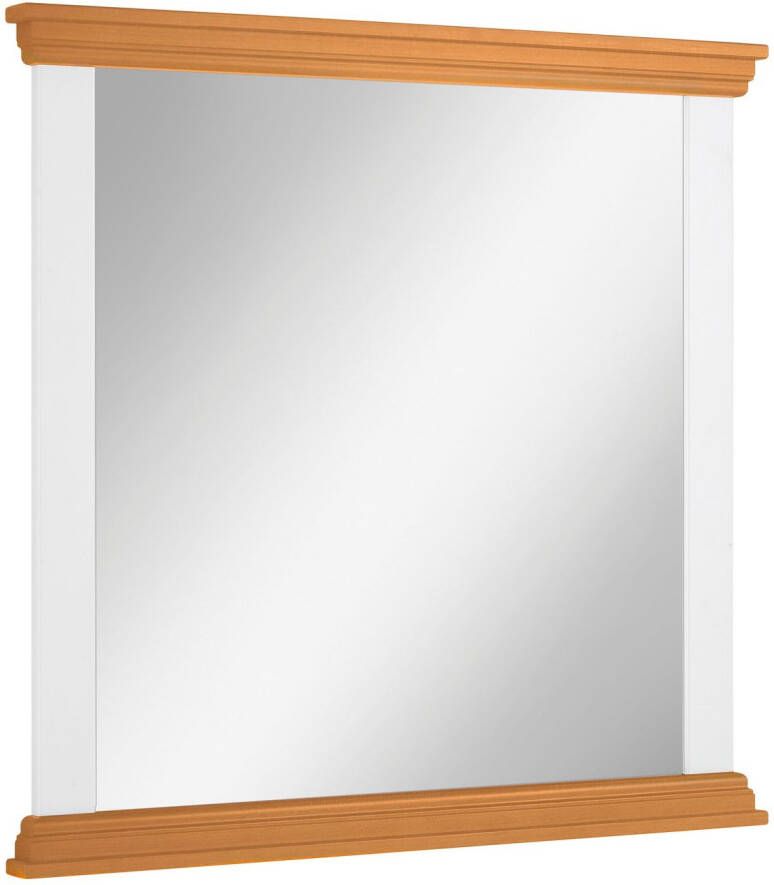 Home affaire Garderobespiegel Basilico Frame van massief grenen FSC breedte 86 cm