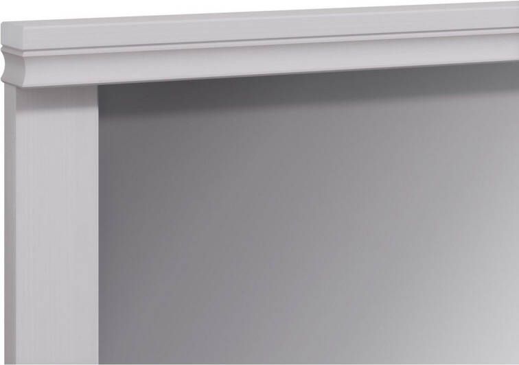 Home affaire Garderobespiegel Gotland spiegel wandspiegel Frame van massief grenen FSC -gecertificeerd 80x84 cm