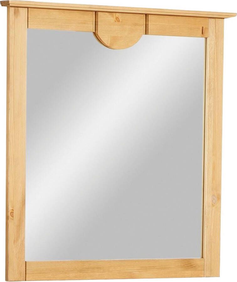 Home affaire Garderobespiegel Klera Frame van massief grenen FSC breedte 81 cm