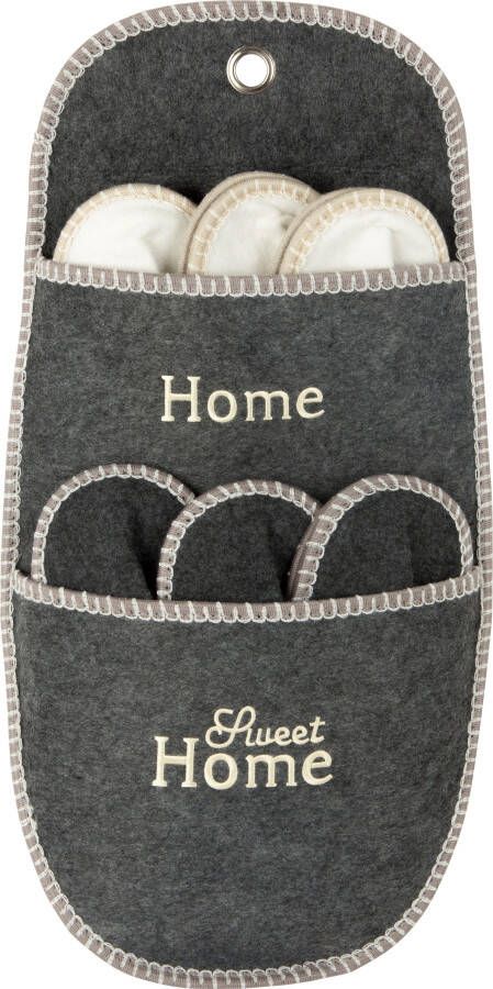 Home affaire Hangende opberger Home Sweet Home (set 7 stuks)