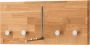 Home affaire Kapstok Dura gemaakt van fsc gecertificeerd massief hout breedte 50 of 80 cm - Thumbnail 2