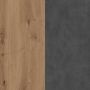 Home affaire Kapstokpaneel Ambres Mat lichtbruine echt-hout-look ca. 62 cm breed hoedenplank melamine - Thumbnail 12