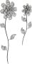 Home affaire Sierobject voor aan de wand Bloemen Wanddecoratie van metaal - Thumbnail 3