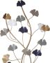 Home affaire Sierobject voor aan de wand Gingko Wanddecoratie van metaal - Thumbnail 3