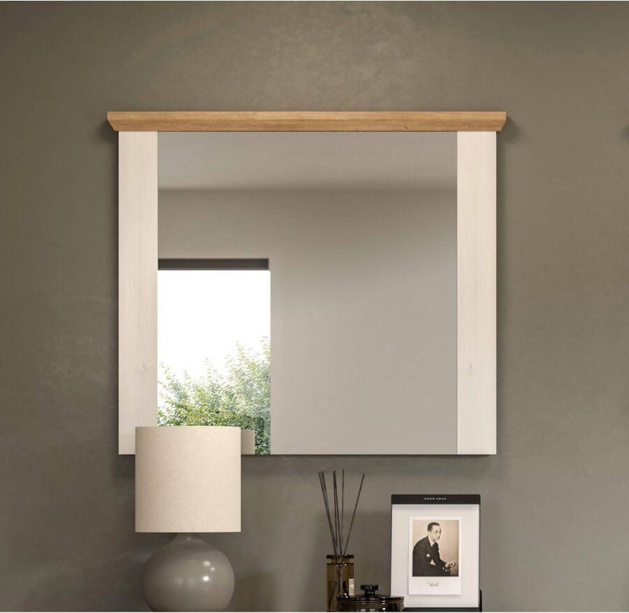 Home affaire Spiegel COSENZA TOPSELLER! Breite 82 cm 2-farbig in Landhausoptik Garderobespiegel wandspiegel gangspiegel halspiegel