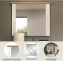 Home affaire Spiegel COSENZA TOPSELLER! Breite 82 cm 2-farbig in Landhausoptik Garderobespiegel wandspiegel gangspiegel halspiegel - Thumbnail 3
