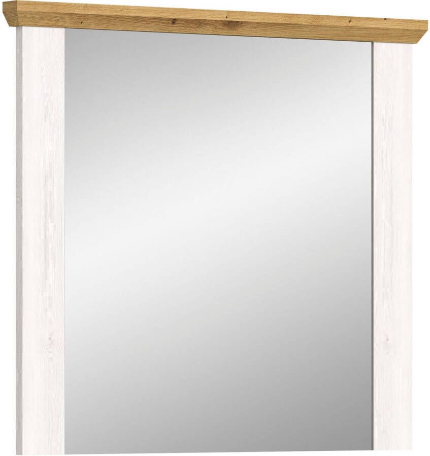 Home affaire Spiegel COSENZA TOPSELLER! Breite 82 cm 2-farbig in Landhausoptik Garderobespiegel wandspiegel gangspiegel halspiegel