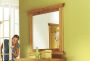 Home affaire Spiegel Rustiek van massief grenen breedte 78 cm met decoratief freeswerk - Thumbnail 5
