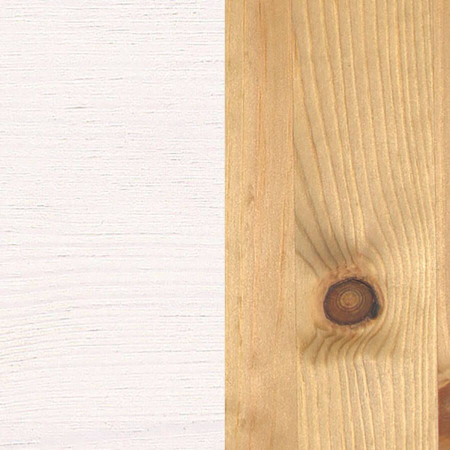 Home affaire Wandplank Indra van massief grenen 120 cm breed