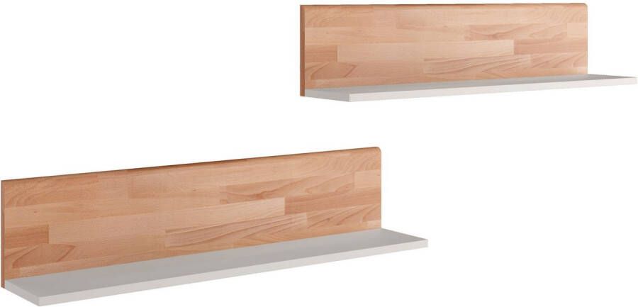 Home affaire Wandplank twee wandplanken breedte 80 cm (set 2 stuks)