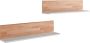 Home affaire Wandplank twee wandplanken breedte 80 cm (set 2 stuks) - Thumbnail 2