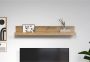 Home affaire Wandplank Gent Ideaal voor decoraties gemonteerd (B D H): 180x26x31 cm (1 stuk) - Thumbnail 2