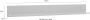 Home affaire Wandplank ASCOT Breedte 160 cm - Thumbnail 4