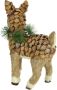 I.GE.A. Decoratief figuur Ree van raffia Decoratie cadeau decoratief decoratieobject ornament dierfiguur decoratiedier (1 stuk) - Thumbnail 2