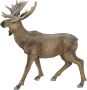 I.GE.A. Dierfiguur Elk figuur besneeuwd Hert decoratieve figuren sculptuur kerstfiguur kerstdecoratie bosdier (1 stuk) - Thumbnail 2