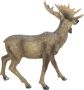 I.GE.A. Dierfiguur Elk figuur besneeuwd Hert decoratieve figuren sculptuur kerstfiguur kerstdecoratie bosdier (1 stuk) - Thumbnail 3