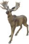 I.GE.A. Dierfiguur Elk figuur besneeuwd Hert decoratieve figuren sculptuur kerstfiguur kerstdecoratie bosdier (1 stuk) - Thumbnail 5