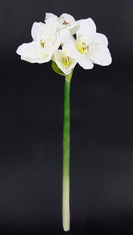 I.GE.A. Kunstbloem Amaryllis Kunst-stielbloem 3-delige set (3 stuks)