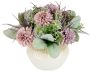 I.GE.A. Kunstbloem Arrangement van dahlia s en allium (1 stuk) - Thumbnail 2