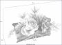 I.GE.A. Kunstplant Bloemstuk roos in kuip (1 stuk) - Thumbnail 2